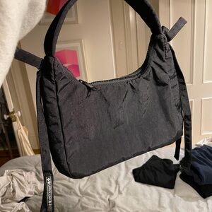 Sandy Liang X Baggu Mini Bow Bag - black